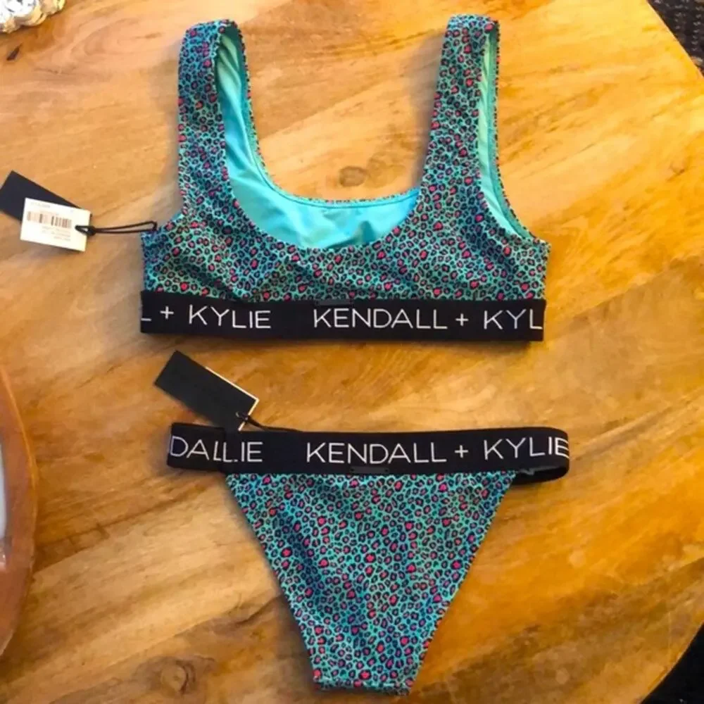 NWT! Kendall & Kylie Peekaboo Bikini size XS - Picture 5 of 10